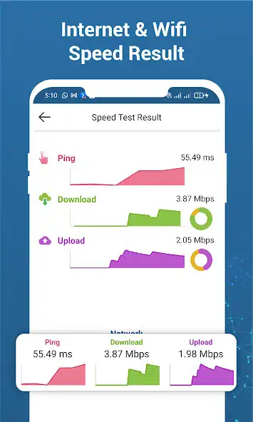 Play Wifi Info - Internet SpeedTest as an online game Wifi Info - Internet SpeedTest with UptoPlay