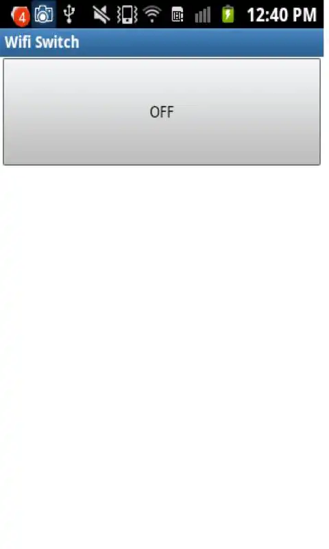 Play Wifi On Off switch (Wi Fi)