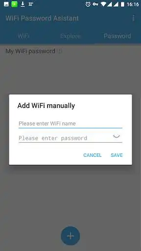 Play WiFi password assitant