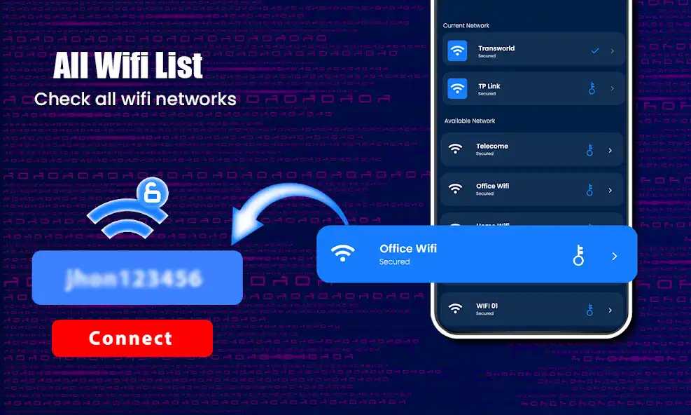 Play Wifi Password show: Wifi scan as an online game Wifi Password show: Wifi scan with UptoPlay