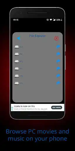 Play Wifi Remote for Binge Media Player as an online game Wifi Remote for Binge Media Player with UptoPlay