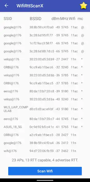 Play WifiRttScanX and enjoy WifiRttScanX with UptoPlay Play WifiRttScanX and enjoy WifiRttScanX with UptoPlay