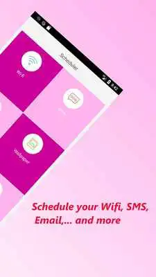 Play Wifi, SMS, Email Scheduler