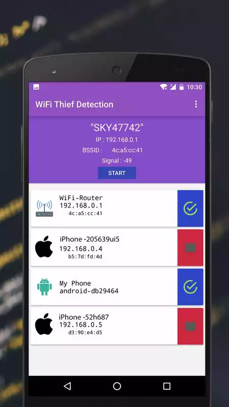 Play WiFi Thief Detection