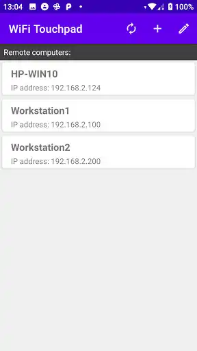 Play WiFi Touchpad
