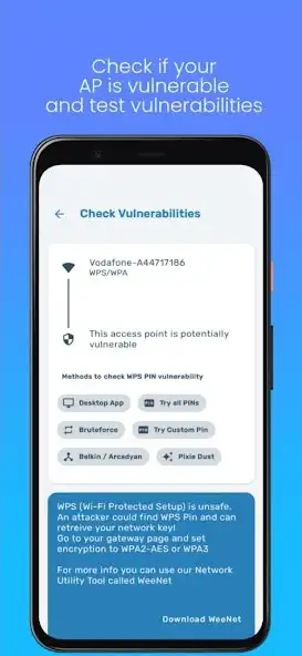 Play WIFI WPS WPA TESTER  and enjoy WIFI WPS WPA TESTER with UptoPlay