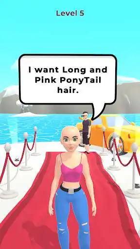 Play Wig Run as an online game Wig Run with UptoPlay