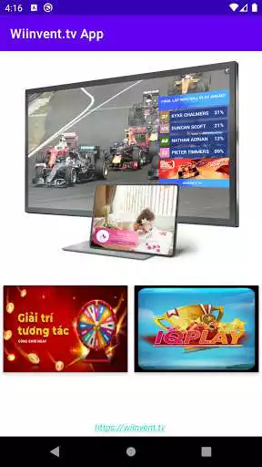 Play Wiinvent.tv App as an online game Wiinvent.tv App with UptoPlay