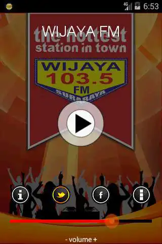 Play Wijaya FM as an online game Wijaya FM with UptoPlay