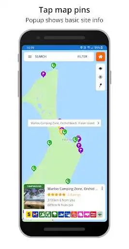Play WikiCamps New Zealand as an online game WikiCamps New Zealand with UptoPlay