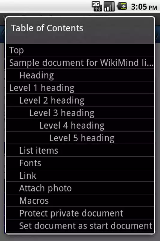 Play WikiMind note lite