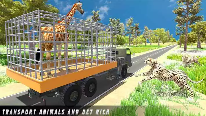 Play Wild Animal Games: USA Truck Driver Transporter (Unreleased)