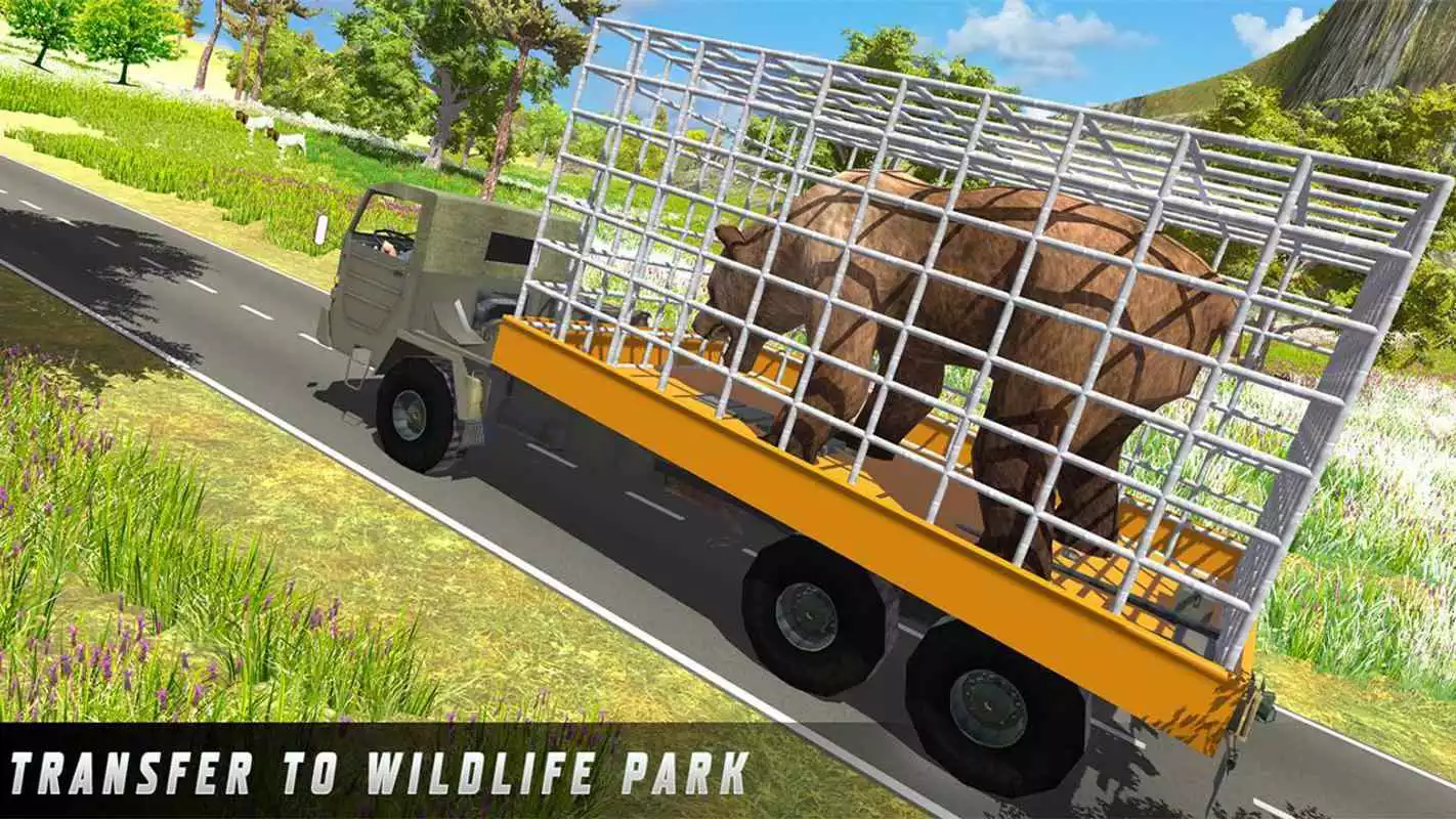 Play Wild Animal Games: USA Truck Driver Transporter (Unreleased)