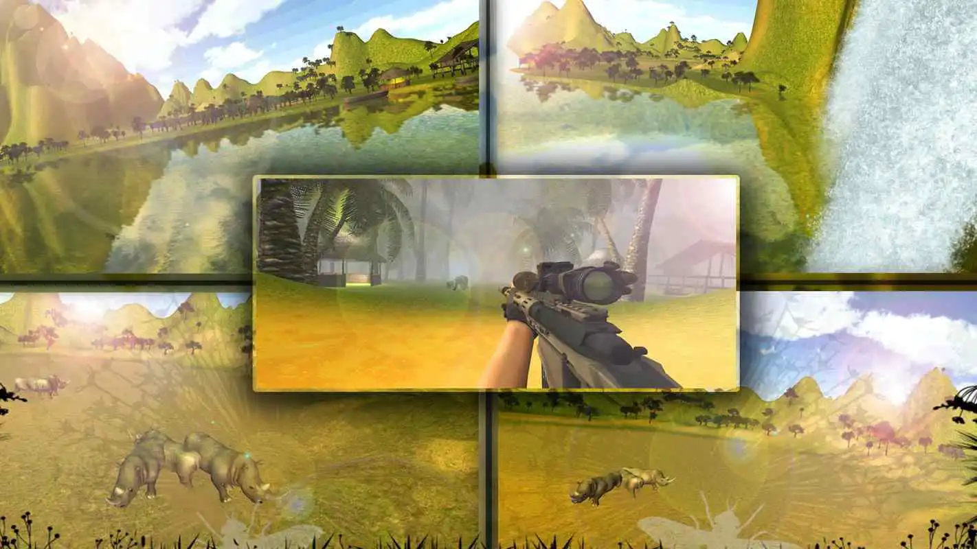 Play Wild Animal Hunter: Rhino