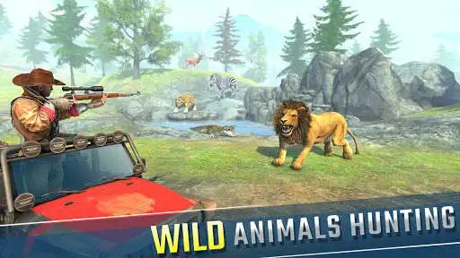 Play Wild Animal Hunting Games FPS as an online game Wild Animal Hunting Games FPS with UptoPlay