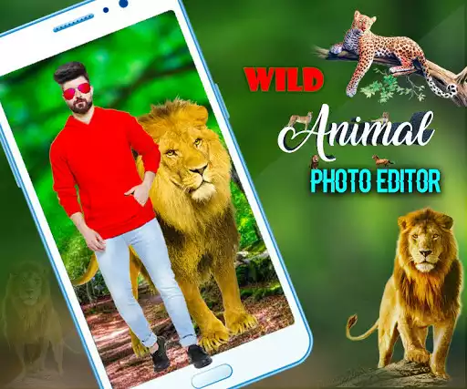 Play Wild Animal Photo Editor as an online game Wild Animal Photo Editor with UptoPlay