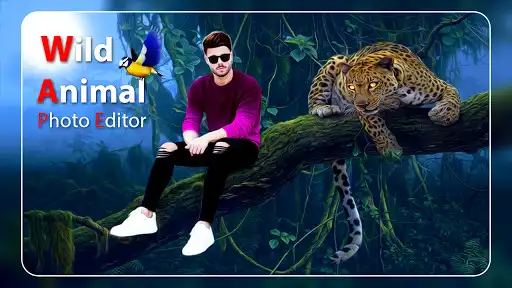 Play Wild Animal Photo Editor - Wild Animal Photo Frame as an online game Wild Animal Photo Editor - Wild Animal Photo Frame with UptoPlay