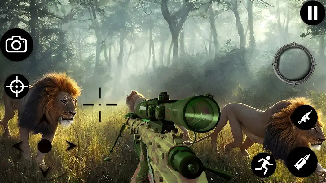 Play Wild Animals Hunting Games as an online game Wild Animals Hunting Games with UptoPlay