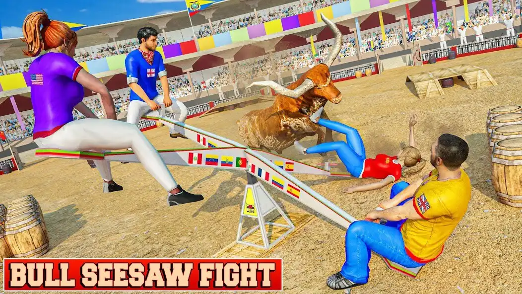 Play Wild Animal Sim 3d: Bull Games as an online game Wild Animal Sim 3d: Bull Games with UptoPlay