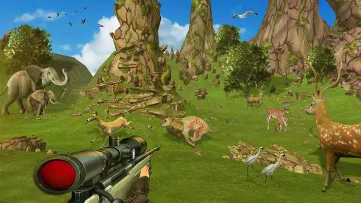Play Wild Animal Sniper Hunting 2018