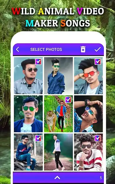 Play Wild animal video maker songs as an online game Wild animal video maker songs with UptoPlay