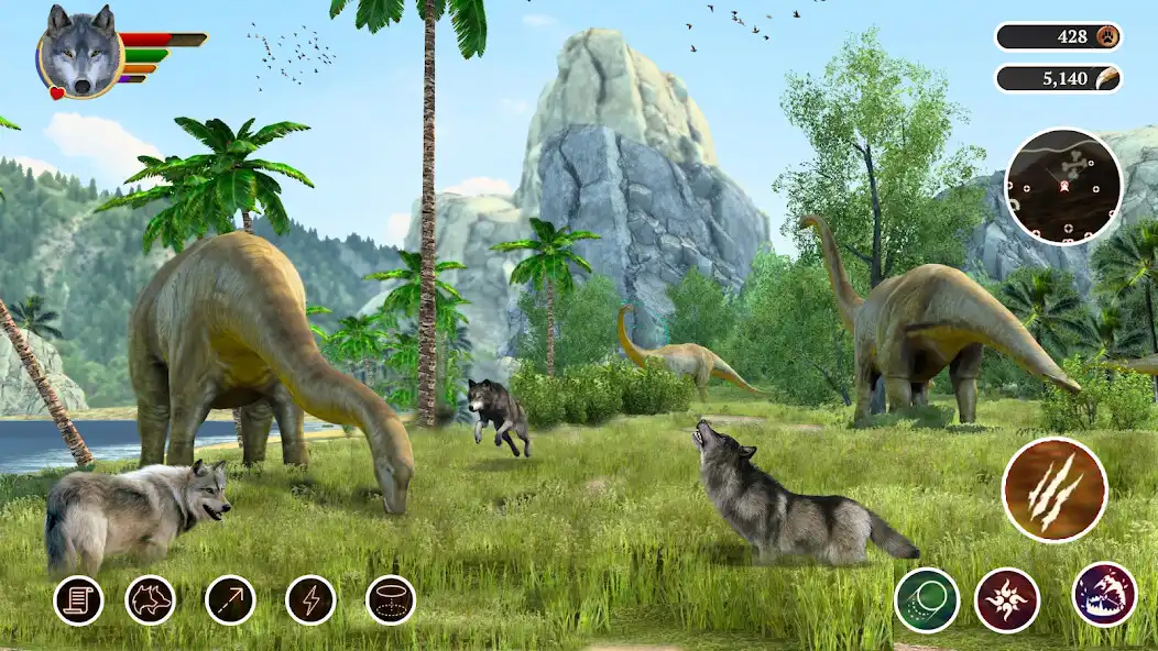 Play Wild Animal Wolf Simulator  and enjoy Wild Animal Wolf Simulator with UptoPlay