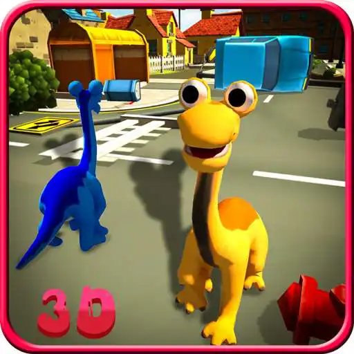 Run free android online Wild Baby Dinosaur Simulator APK