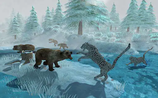 Play Wild cheetah Animal Simulator as an online game Wild cheetah Animal Simulator with UptoPlay