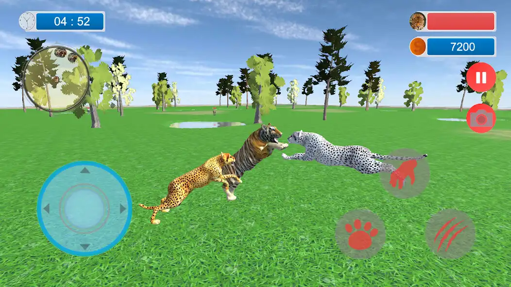 Play Wild Cheetah Attack Simulator as an online game Wild Cheetah Attack Simulator with UptoPlay