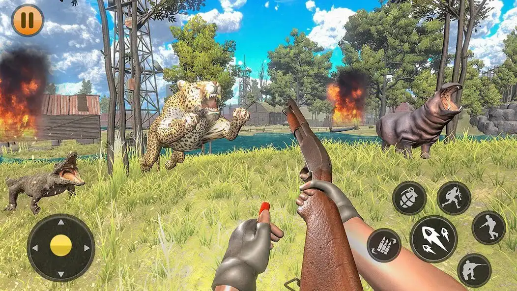 Play Wild Deer Sniper Hunting : Animal Shooting Games  and enjoy Wild Deer Sniper Hunting : Animal Shooting Games with UptoPlay
