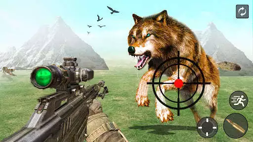 Play Wild Dino Hunting: Animal Hunt as an online game Wild Dino Hunting: Animal Hunt with UptoPlay