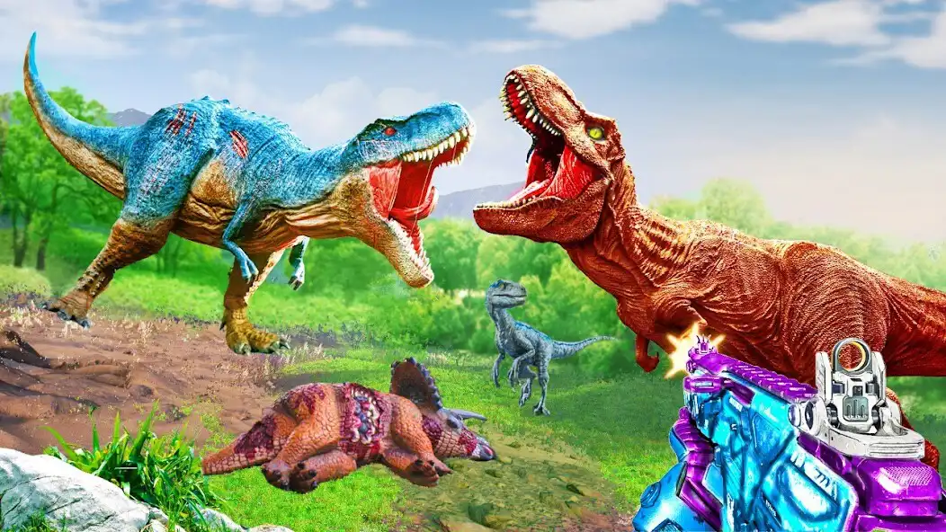 Play Wild Dinosaur Hunter Gun Games  and enjoy Wild Dinosaur Hunter Gun Games with UptoPlay
