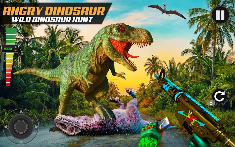 Play Wild Dinosaur Hunting Season as an online game online Wild Dinosaur Hunting Season with UptoPlay Play Wild Dinosaur Hunting Season as an online game Wild Dinosaur Hunting Season with UptoPlay