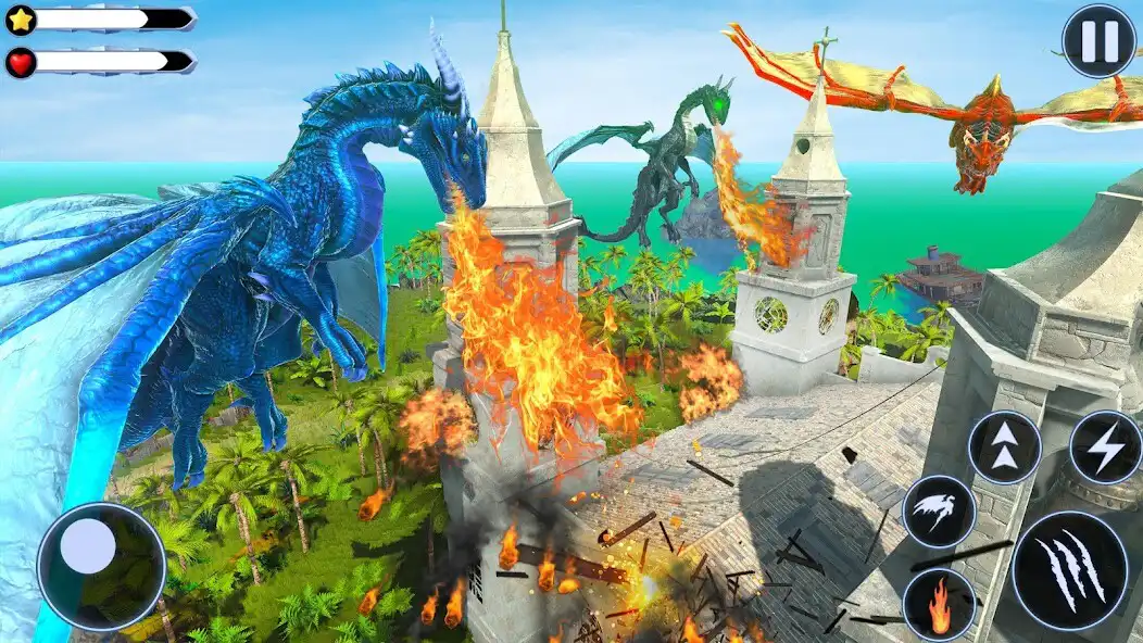 Play Wild Dragon Craft Family Sim as an online game Wild Dragon Craft Family Sim with UptoPlay