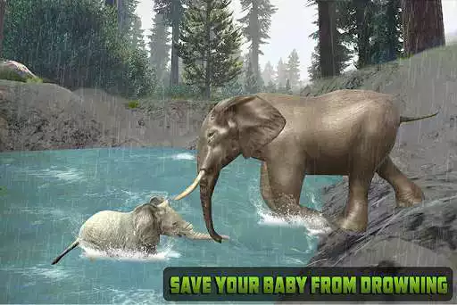 Play Wild Elephant Family Simulator  and enjoy Wild Elephant Family Simulator with UptoPlay