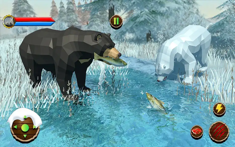 Play Wild Forest Bear Simulator 3D  and enjoy Wild Forest Bear Simulator 3D with UptoPlay