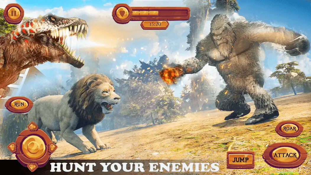 Play Wild Forest Gorilla Games as an online game Wild Forest Gorilla Games with UptoPlay
