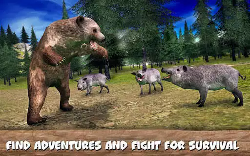 Play APK Wild Forest Survival: Animal Simulator  and enjoy Wild Forest Survival: Animal Simulator with UptoPlay com.wildanimals.forestanimals