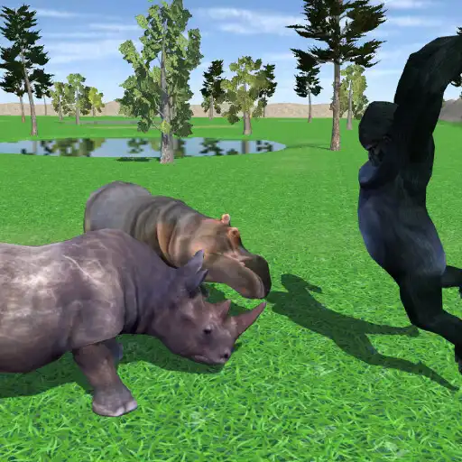 Play Wild Furious Rhino Simulator APK