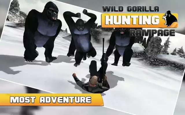 Play Wild Gorilla Animal Hunting 3D