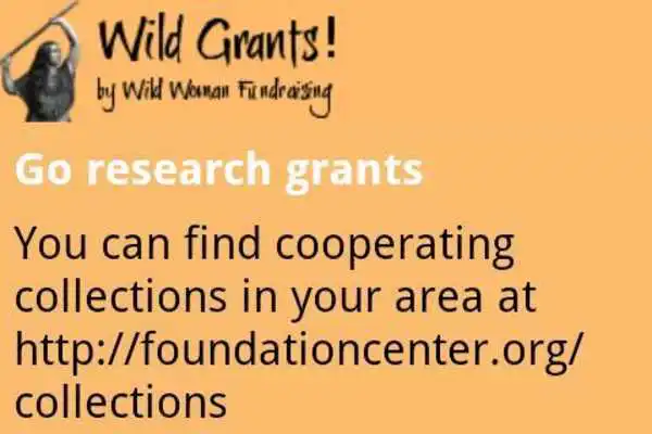 Play Wild Grants! Fundraising App