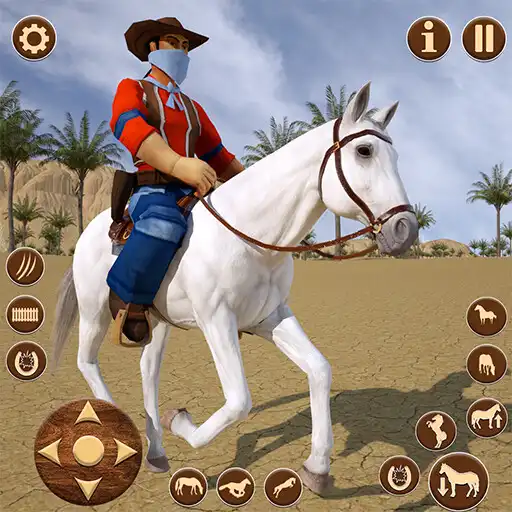 Play Wild Horse Riding Sim: Racing APK