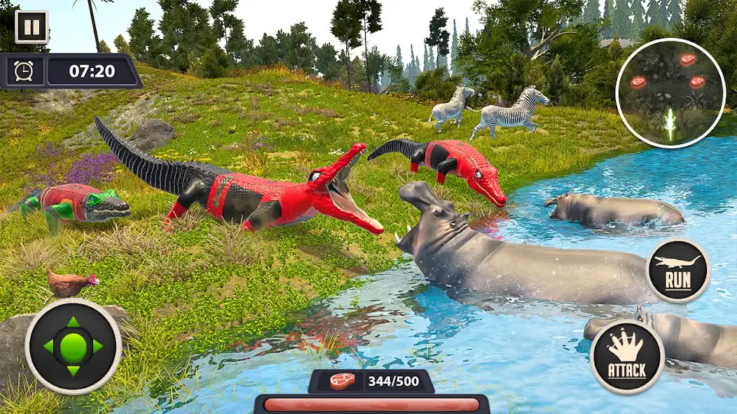 Play Wild Hungry Crocodile Games as an online game Wild Hungry Crocodile Games with UptoPlay