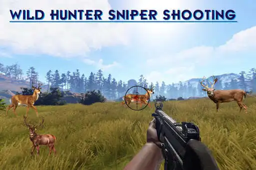 Play WILD HUNTER SNIPER SHOOTING as an online game WILD HUNTER SNIPER SHOOTING with UptoPlay