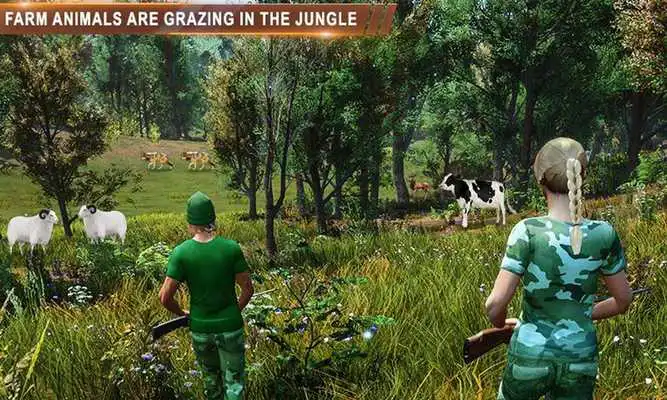 Play Wild Jungle Animals Sniper Hunting