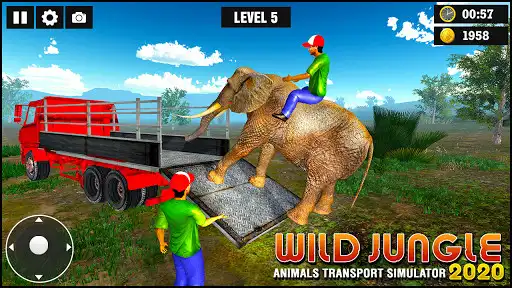 Play Wild Jungle Animals Transport Simulator 2020  and enjoy Wild Jungle Animals Transport Simulator 2020 with UptoPlay