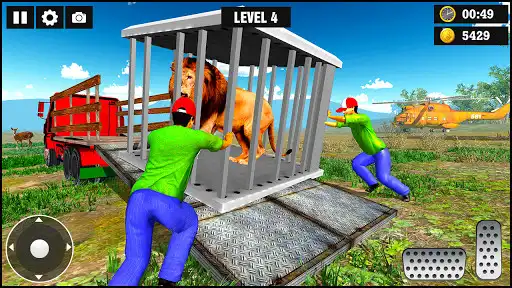 Play Wild Jungle Animals Transport Simulator 2020 as an online game Wild Jungle Animals Transport Simulator 2020 with UptoPlay
