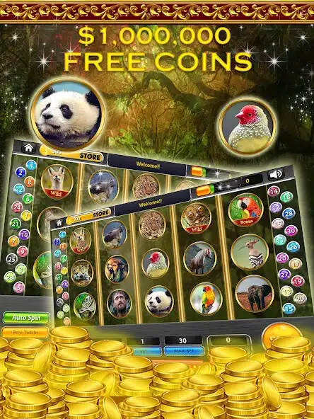 Play Wild Jungle Slots as an online game Wild Jungle Slots with UptoPlay