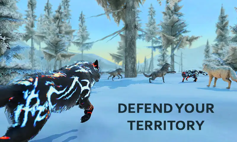 Play Wild Kingdom Wolf Simulator 3d as an online game Wild Kingdom Wolf Simulator 3d with UptoPlay