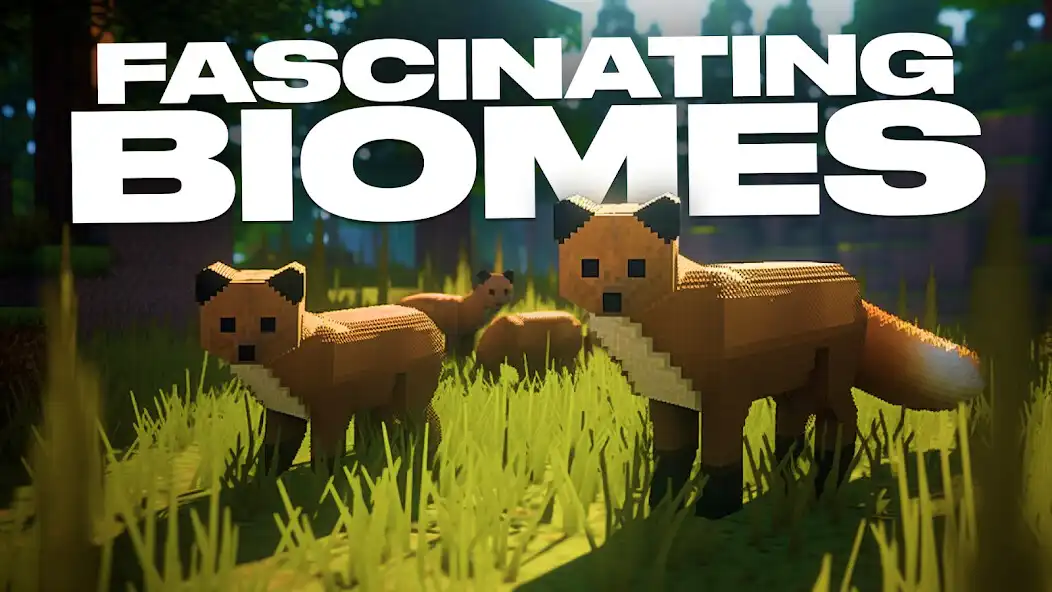 Play Wildlife Mod for Minecraft as an online game Wildlife Mod for Minecraft with UptoPlay